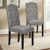 Set of 2 Tufted Upholstered Dining Chair