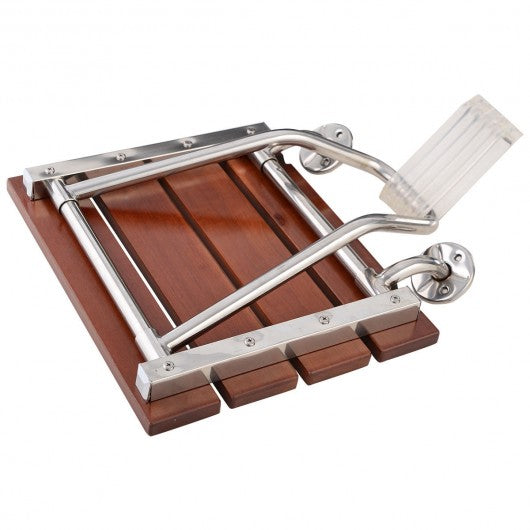 Wall Mount Folding Bath Seat Shower Bench