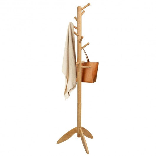 Wooden Free Standing Coat Rack