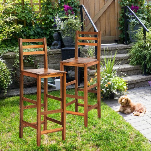 Set of 2 Ladder Back 28.5