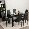 Set of 2 or 6 High Back Dining Chairs-Set of 6