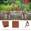 Portable Folding Picnic Table with Seating for Garden Camping