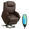 Electric Lift Power Recliner Heated Vibration Massage Chair