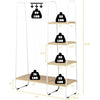 Clothes Garment Rack Free Standing Storage Tower