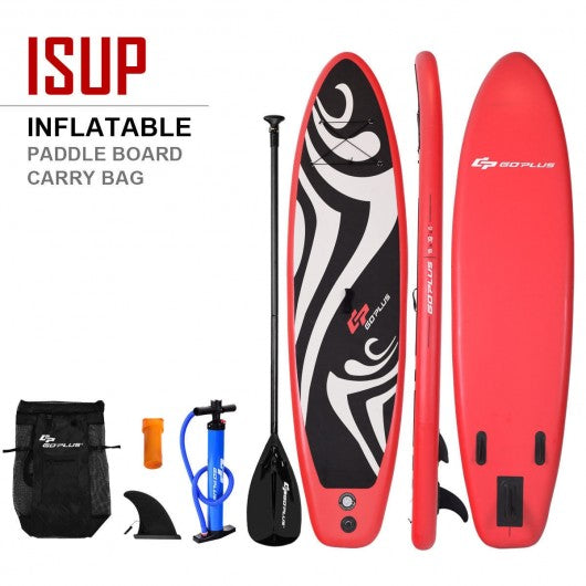 11' Inflatable Surfboard SUP with Adjustable Paddle Fin