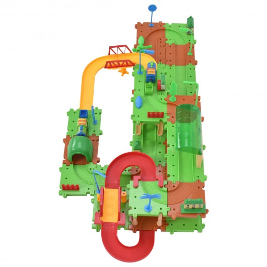 71 pcs Railway Train Building Blocks Brick Toy