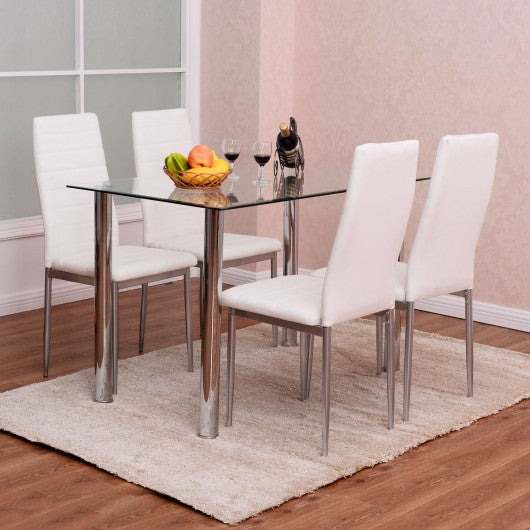 5 pcs Dining Set with a Simple Design