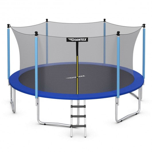 12 FT Trampoline Combo Bounce with Spring Pad Ladder