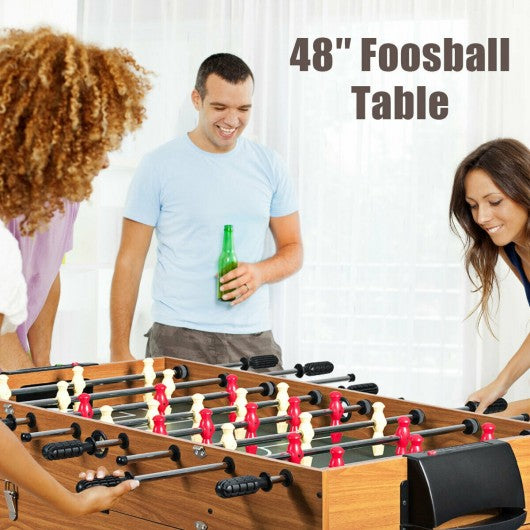 3-In-1 Combo Game Table Soccer Billiard Slide Hockey