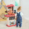 Kitchen Playset with Simulation of Spray & Realistic Lights & Sounds