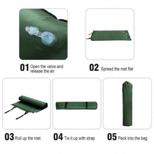 Self Inflating Sleeping Comfortable Foam Camping Pad