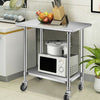 NSF Stainless Steel Commercial Kitchen Prep & Work Table