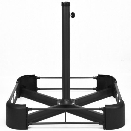 Patio Market Offset Umbrella Base Stand with Sandbags