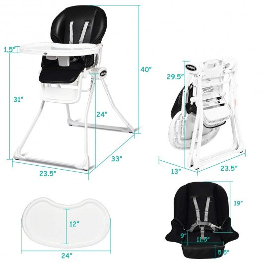 Space Saving Fold Baby High Chair