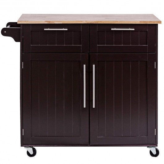 Heavy Duty Utility Modern Rolling Kitchen Cabinet Cart