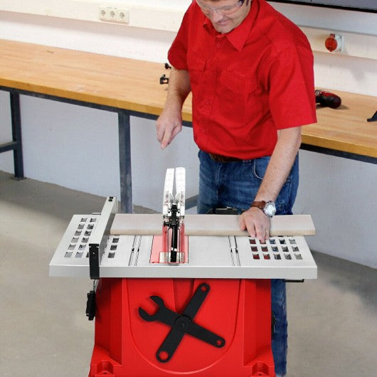10� Aluminum Tabletop Table Saw Electric Cutting Machine  