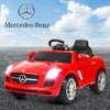 New Red Mercedes Benz sls r/c Mp3 Kids Ride on Car Electric Battery Toy