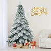 7.5 ft Snow Flocked Artificial Christmas Tree