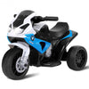 6V Kids 3 Wheels Riding BMW Licensed Electric Motorcycle-Blue