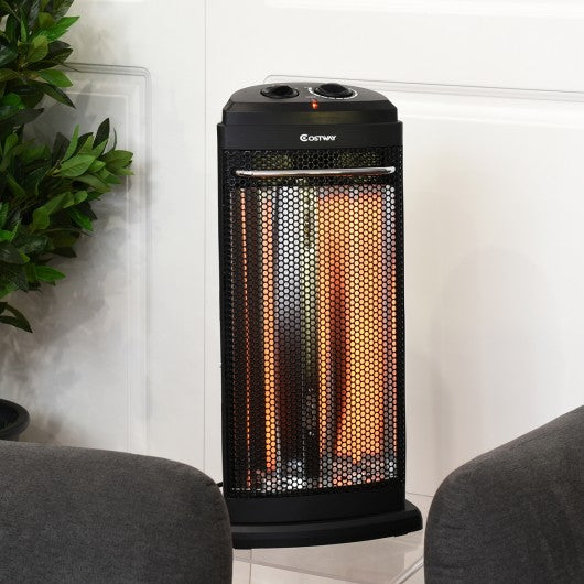 Heating Radiant Fire Tower Infrared Electric Quartz Heater