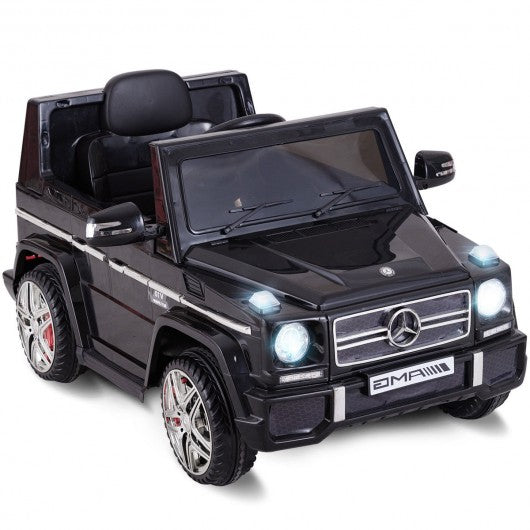 Mercedes Benz G65 Licensed Remote Control Kids Riding Car-Black