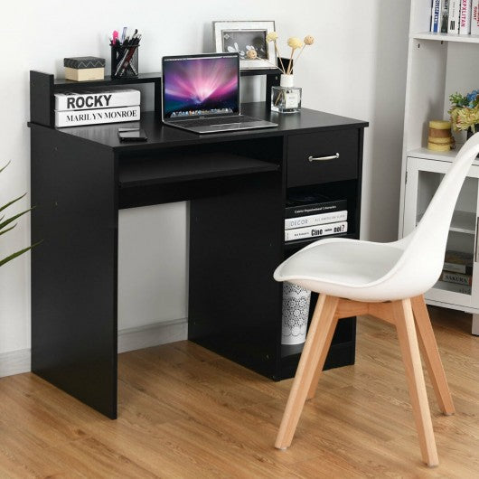 Home Office Study PC Laptop Computer Desk with Drawer