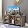 TV Stand Entertainment Center for TV's with Storage Cabinets