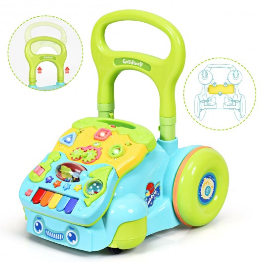 Early Development Toys for Baby Sit-to-Stand Learning Walker