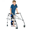 Folding Adjustable Walker Small Aluminum Walker -Silver