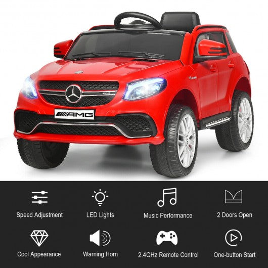 12V Mercedes-Benz GLE Licensed Kids Ride On Car