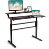 Standing Desk Crank Adjustable Sit to Stand Workstation