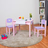 Kids Art Table and 2 Chairs Set