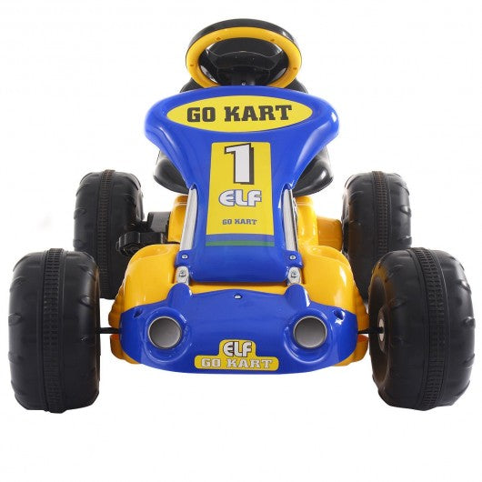 Go Kart Kids Ride On Car Pedal Powered Car 4 Wheel Racer Toy Stealth Outdoor