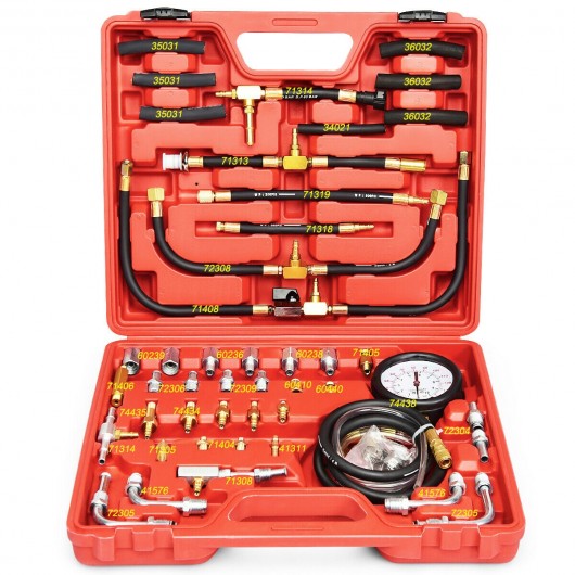 TU-443 Fuel Injection Pump Pressure Tester Gauge Tool Kit