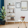 5-Tier Metal Frame Ladder Shelf