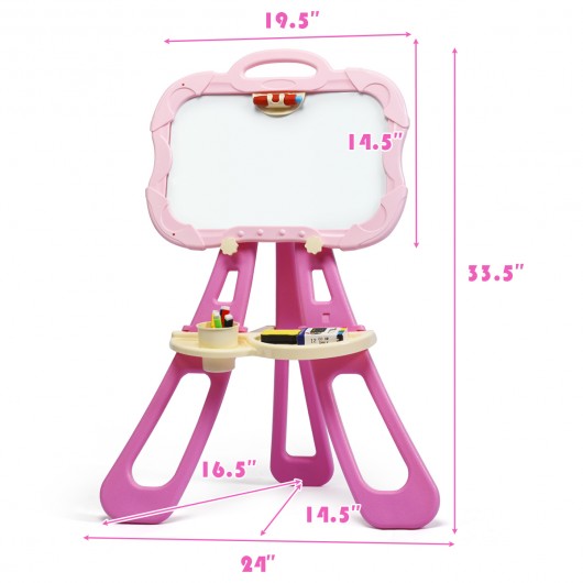 4 in 1 Double Sided Magnetic Kids Art Easel