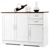 Buffet Storage Cabinet  Kitchen Sideboard with 2 Drawers