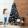 7.5Ft Hinged Artificial Halloween Christmas Tree