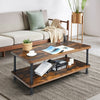 Industrial Rustic Accent Coffee Table