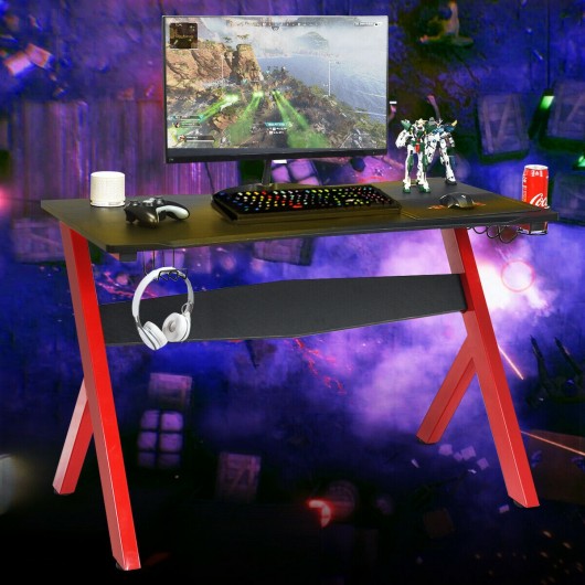 SEDETA Cup & Headphone Holder and Mouse Pad Gaming Desk
