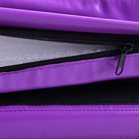 6' x 3.2' Portable Thick Gymnastics Mat with Two Folding Panel