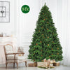 Artificial Christmas Tree with LED Lights & Pine Cones-8'