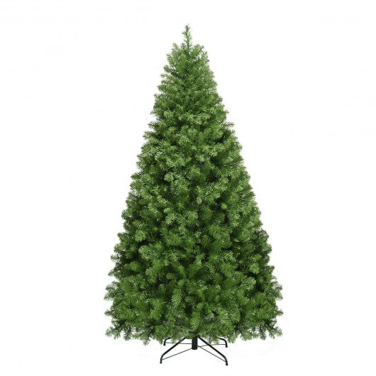 PreLit Artificial PVC Christmas Tree with LED Lights & Stand
