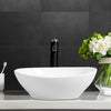 Oval Bathroom Basin Ceramic Vessel Sink