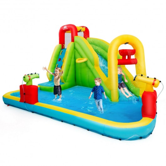 Inflatable Splash Water Bounce House Jump Slide Bouncer