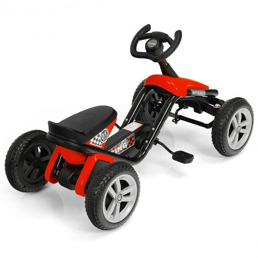 4 Wheel Pedal Powered Ride on Racer Car for Kids