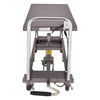500 lb Capacity Rolling Table Hydraulic Cart w/Foot