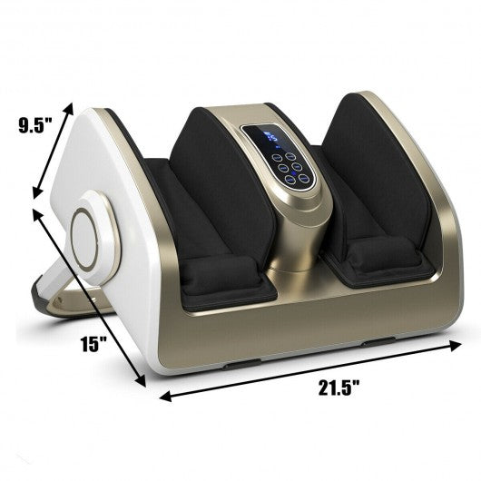 Foot Calf Shiatsu Massager w/ Heat & Remote Control