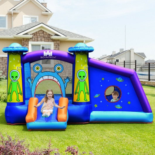 Kids Inflatable Bounce House Aliens Jumping Castle