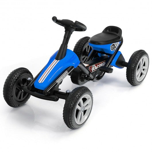 4 Wheel Pedal Powered Ride on Racer Car for Kids